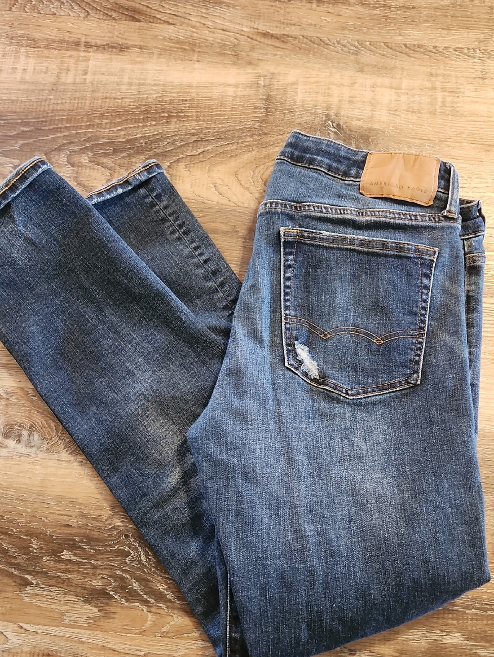 American Eagle Outfitters Blue Straight Men's Jeans 34x32